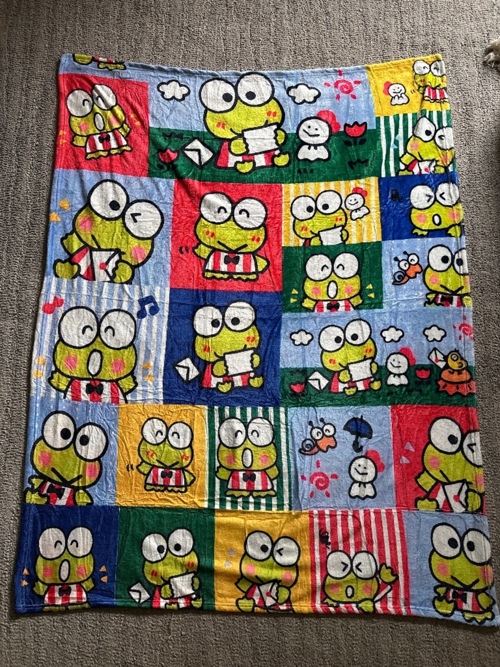 Keroppi Blanket